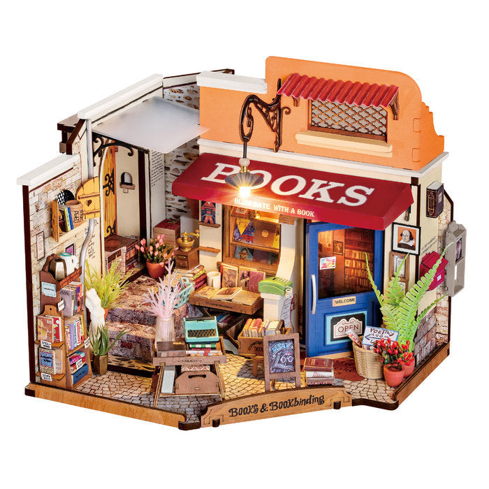 Maqueta Libreria ROLIFE Madnesstoys Maquetas para Manualidades