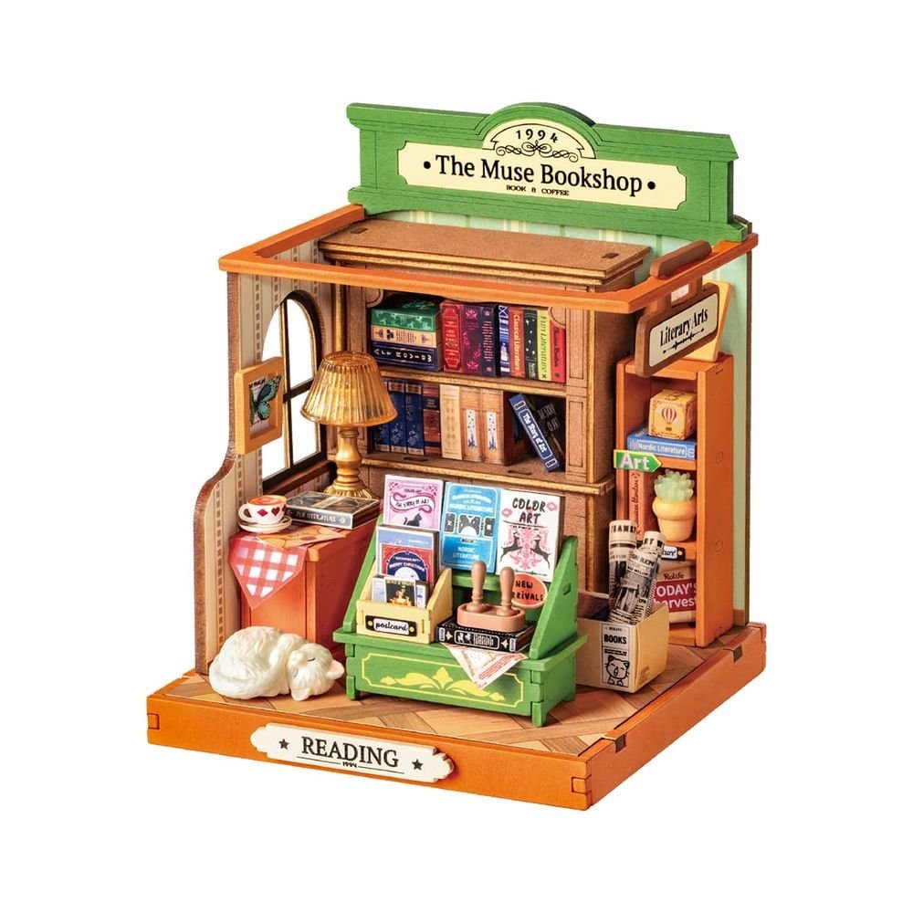 Maqueta Librería The Muse Bookshop ROLIFE MADNESSTOYS MAQUETAS