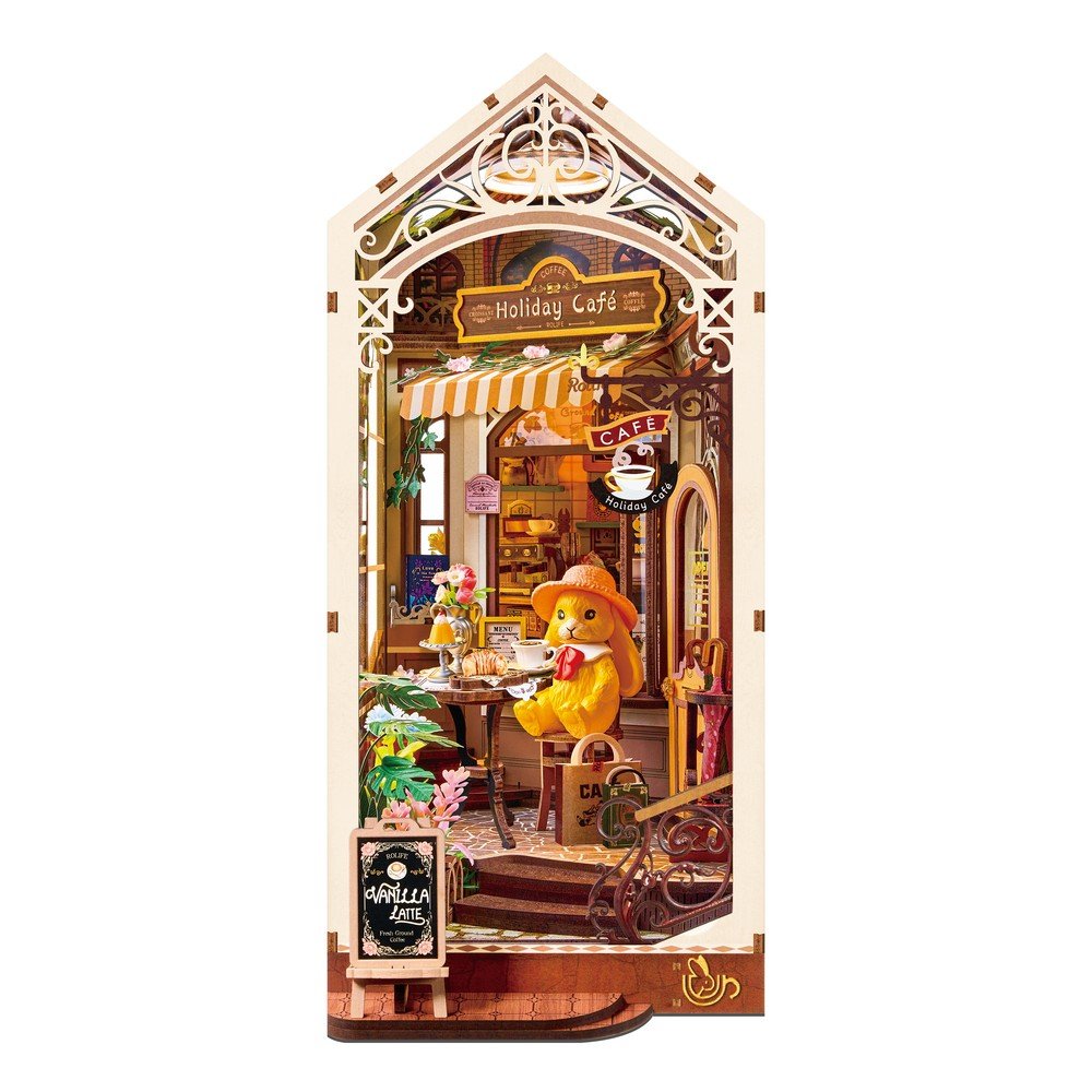 Maqueta Sujetalibros Holiday Cafe ROLIFE MADNESSTOYS MAQUETAS