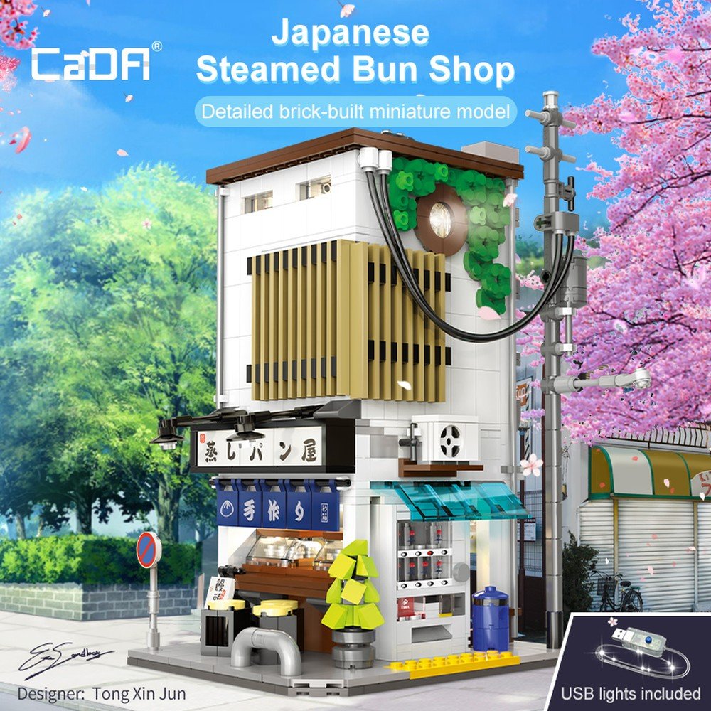 Juego Construcción Casa Japonesa Baos 1108 Piezas DEQUBE Imagen principal del producto