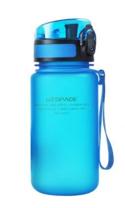 BOTELLA TRITAN AZUL 350ML | UZSPACE | 1 UNIDAD | 6955482331583