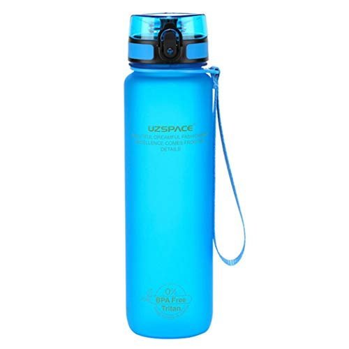 BOTELLA TRITAN AZUL 650 ML | UZSPACE | 1 UNIDAD | 6955482331736