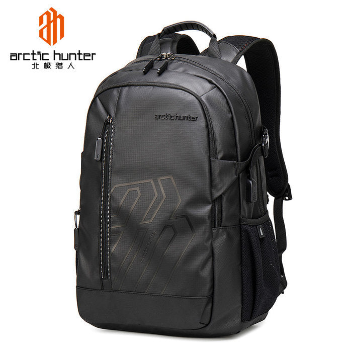 MOCHILA DE TREKKING CON REDES LATERALES NEGRO | ARCTIC HUNTER Imagen principal del producto