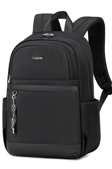 Mochila Chantria con Cremallera Frontal Negro Arctic Hunter
