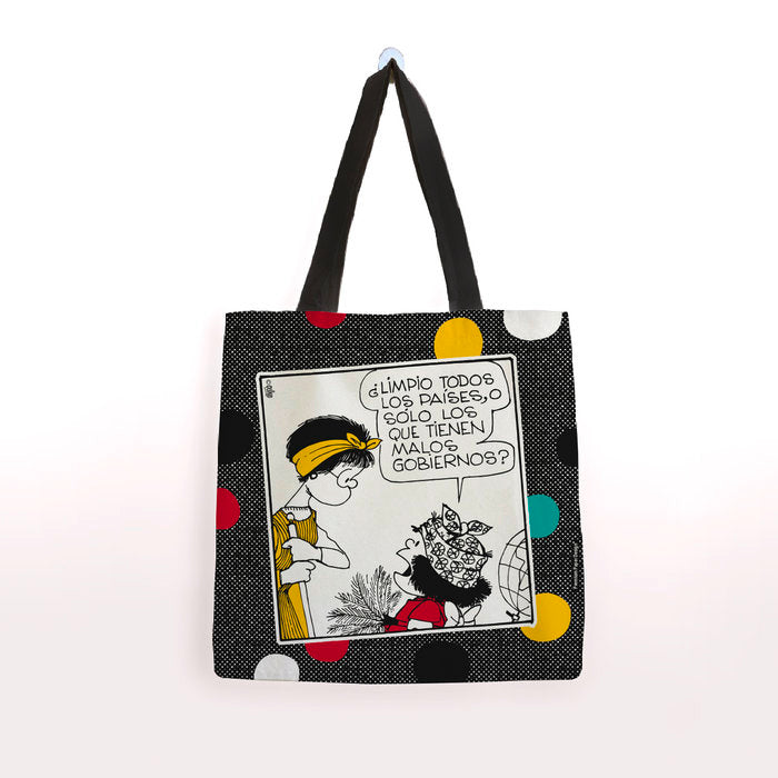 Bolsa Algodón Mafalda Mediana Mamá Premium Paper