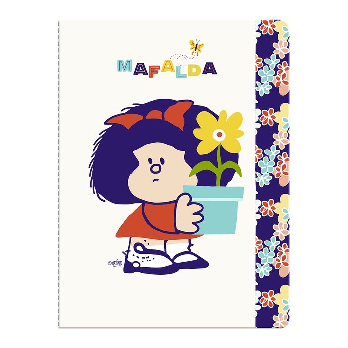 Libreta tapa blanda mediana Mafalda Maceta PREMIUM PAPER