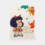 Libreta tapa blanda mediana Mafalda crema flores Premium Paper
