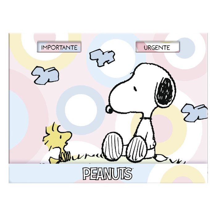 Taco de Notas con Ventana Snoopy Pastel Premium Paper