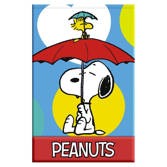 Libreta cierre magnético Snoopy Colorfull marca Premium Paper