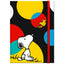 Libreta Tapa Dura Mediana A6 Snoopy Colorfull Marca Premium Paper