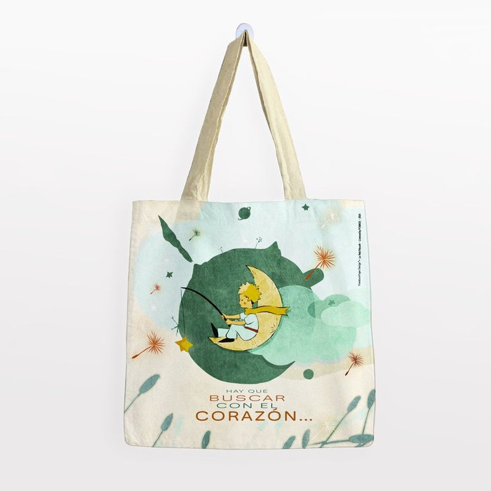 BOLSA ALGODON PRINCIPITO GRANDE - 13 ESTRELLA | PREMIUM PAPER Imagen principal del producto