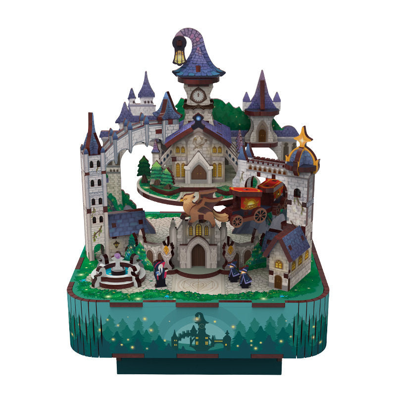 Maqueta Musical Castillo Mágico con Luz TONECHEER Imagen principal del producto