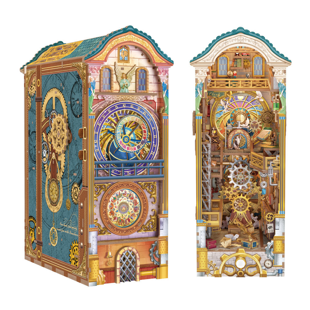 Maqueta Book Nook con Luz Torre del Reloj TONECHEER Imagen principal del producto