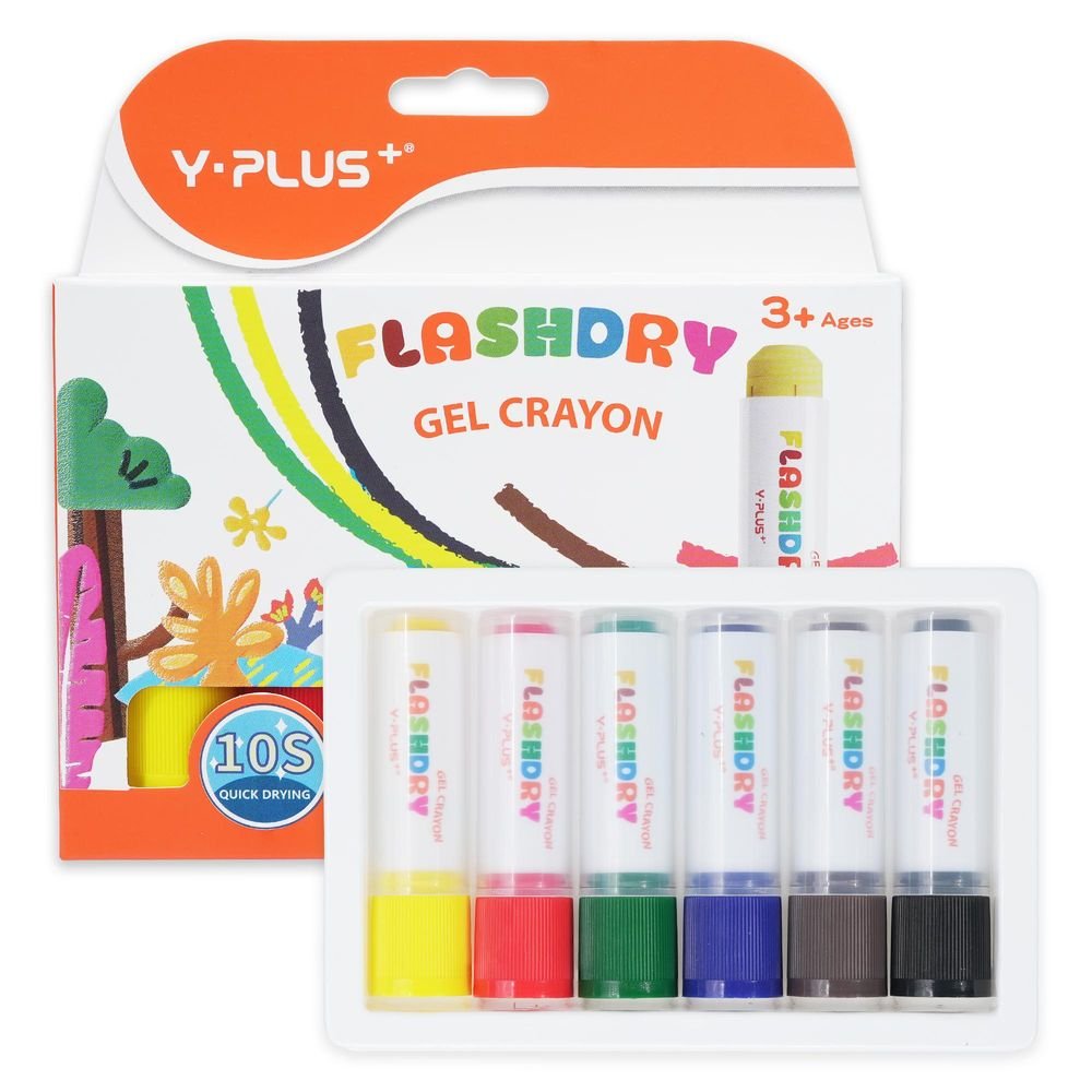 Caja 6 Ceras Gel Secado Rápido Yplus Imagen principal del producto