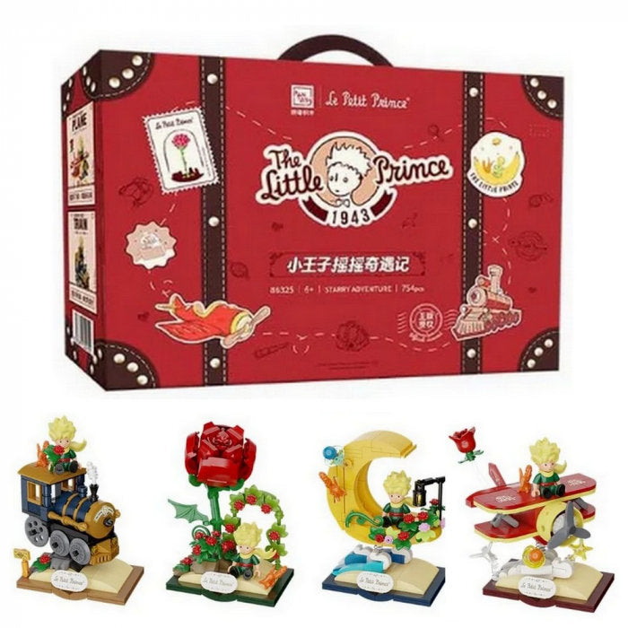 Set de 4 Maquetas de Construcción en Maleta El Principito PANTASY