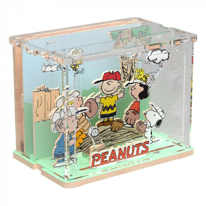Maqueta con Movimiento Escena Snoopy Beisbol PUREMIND Imagen principal del producto
