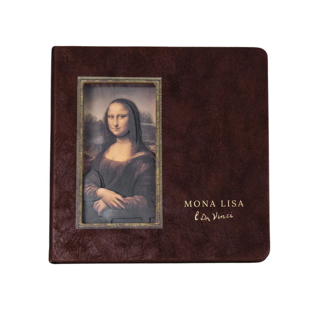 Cuaderno Impresionante Relieve 3D Da Vinci Mona Lisa CARTARTEM Imagen principal del producto