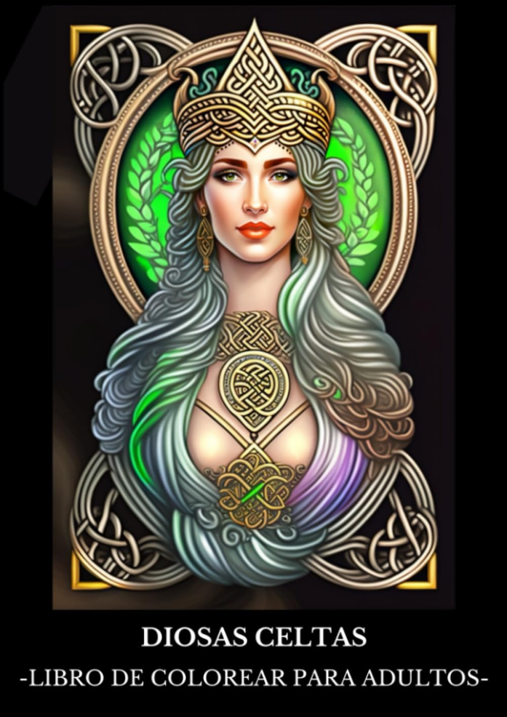 ✅ DIOSAS CELTAS: Libro de Colorear para Adultos con Dibujos y representaciones de Divinidades Celtas