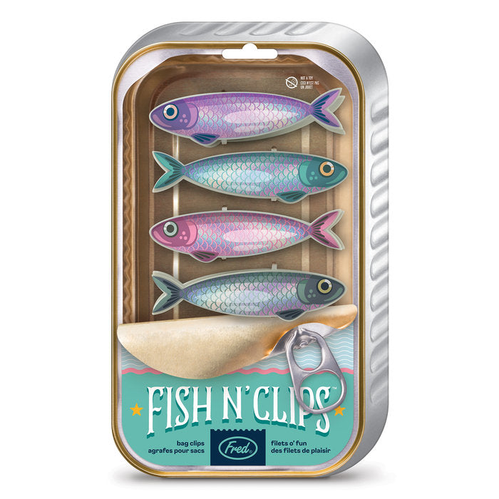 SET 4 PINZAS PARA BOLSAS PESCADO | WIDDOP | 1 UNIDAD | 7289870431234 Imagen principal del producto