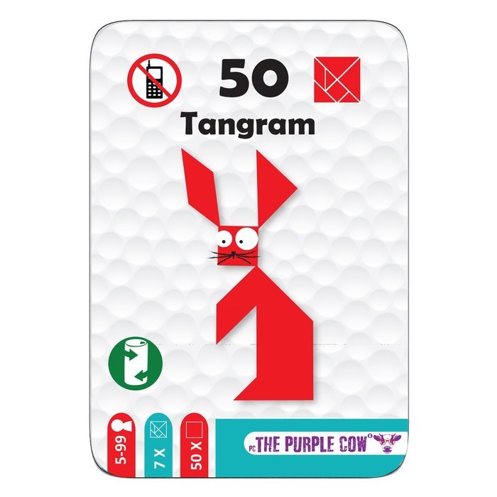 Juego 50 Tangram Marca Purple Cow