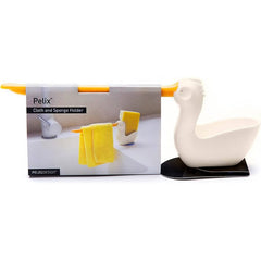 SOPORTE PARA ESPONJA Y BAYETA DE COCINA PATO | MAGS BRANDS | 1 UNIDAD | 7290106864856