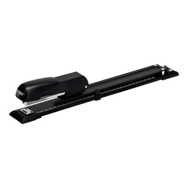 Grapadora Brazo Largo Economy de Rapid E15/12" Negro 20 Hojas