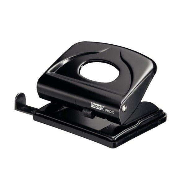 Taladro Rapid FMC20 Metal Color Negro 20 Hojas