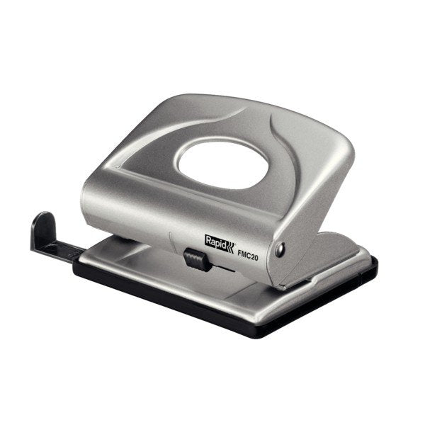 Taladro Rapid FMC20 Metal Color Plata 20 Hojas