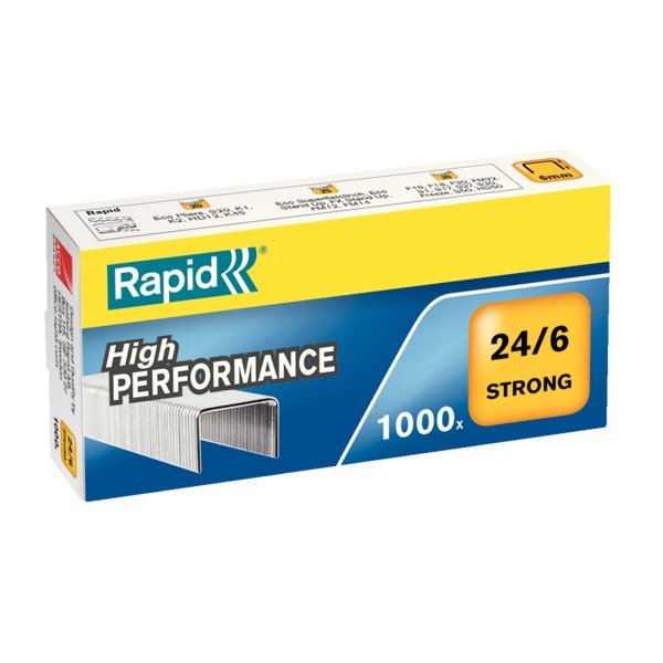 GRAPAS STRONG RAPID 24/6 CAJA 1000 | 1 UNIDADES | (RAPID) Imagen principal del producto