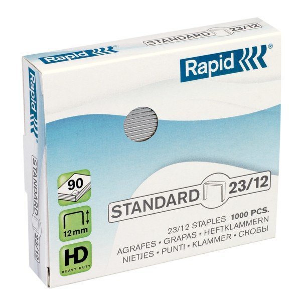 GRAPAS ESTANDARES RAPID 23/12 | 10 UNIDADES | (RAPID) Imagen principal del producto