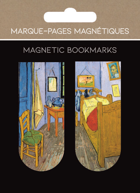 MARCAPAGINAS MAGNETICOS LA CHAMBRE DE VAN GOGH DORMITORIO | 6 UNIDADES | (PICTURA)