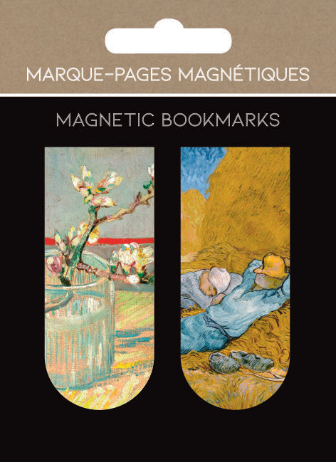 MARCAPAGINAS MAGNETICOS FLEURS ET CHAMPS VAN GOGH PAISAJE | 6 UNIDADES | (PICTURA)