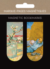 MARCAPAGINAS MAGNETICOS FLEURS ET CHAMPS VAN GOGH PAISAJE | 6 UNIDADES | (PICTURA)
