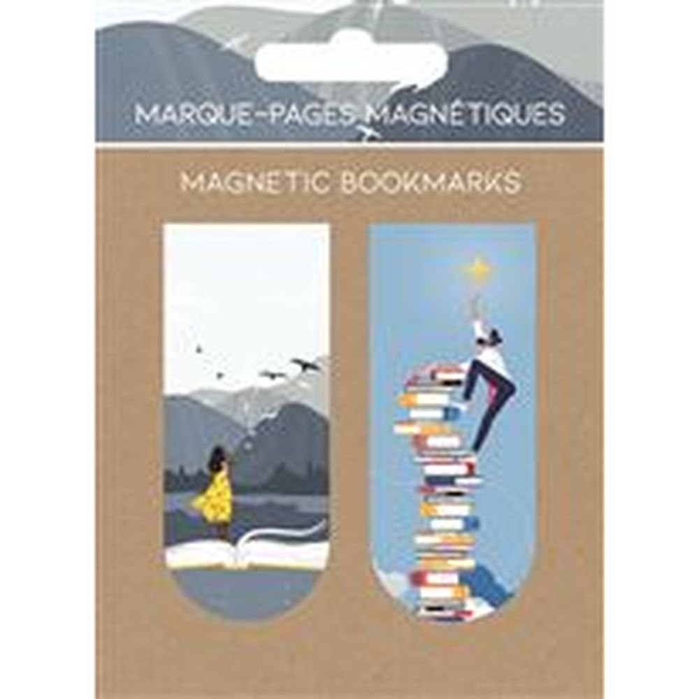 Blister 2 Marcapáginas Magnético un Mundo de Libros Pictura Imagen principal del producto