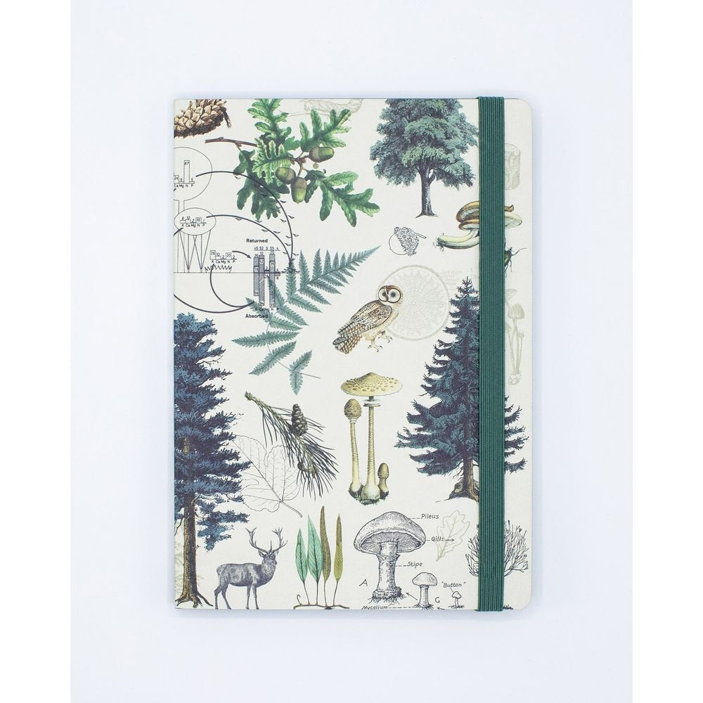 Notebook tapa blanda plantas y animales del bosque Cognitive Ciencia Imagen principal del producto