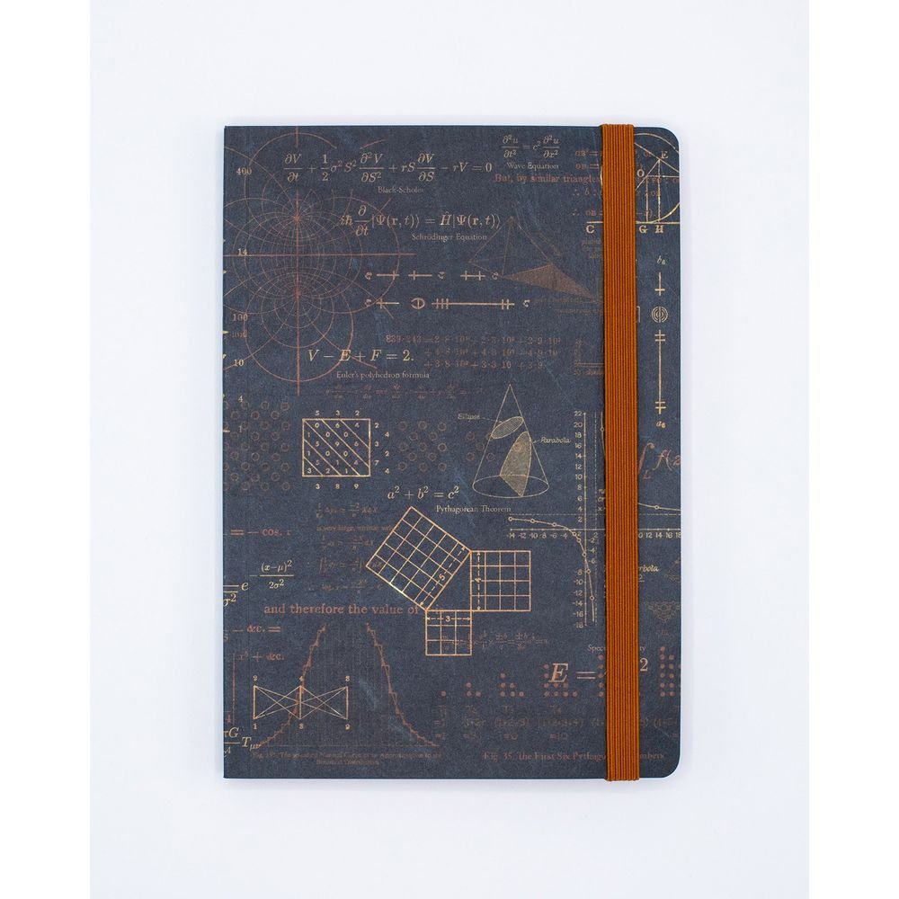 Notebook tapa blanda a5 ecuaciones matemáticas Cognitive Ciencia Imagen principal del producto