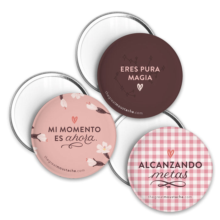 Pack Espejos My Rose Pack THE GREAT MOUSTACHE