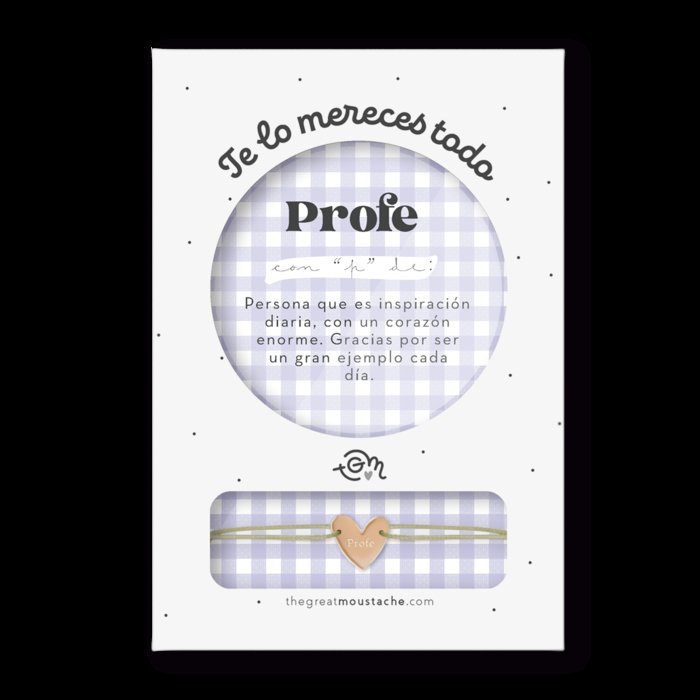 Kit Profe Te Lo Mereces Todo The Great Moustache
