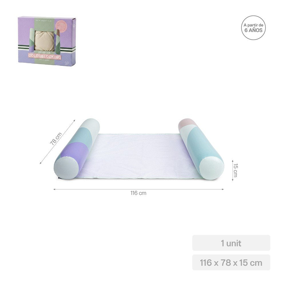Hamaca Agua Multicolor Colorblocking HINCHABLES SARAO