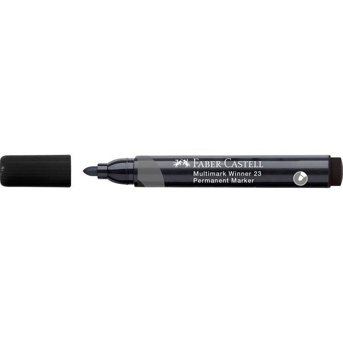 Rotulador Faber Castell Multimark Winner 23 Negro