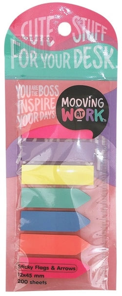 Banderitas señalizadoras 8 colores MOOVING para organización y manualidades