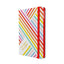 Cuaderno A5 114 Hojas Canto Tintado con Goma Tapa Dura Surt. MOOVING PAPER