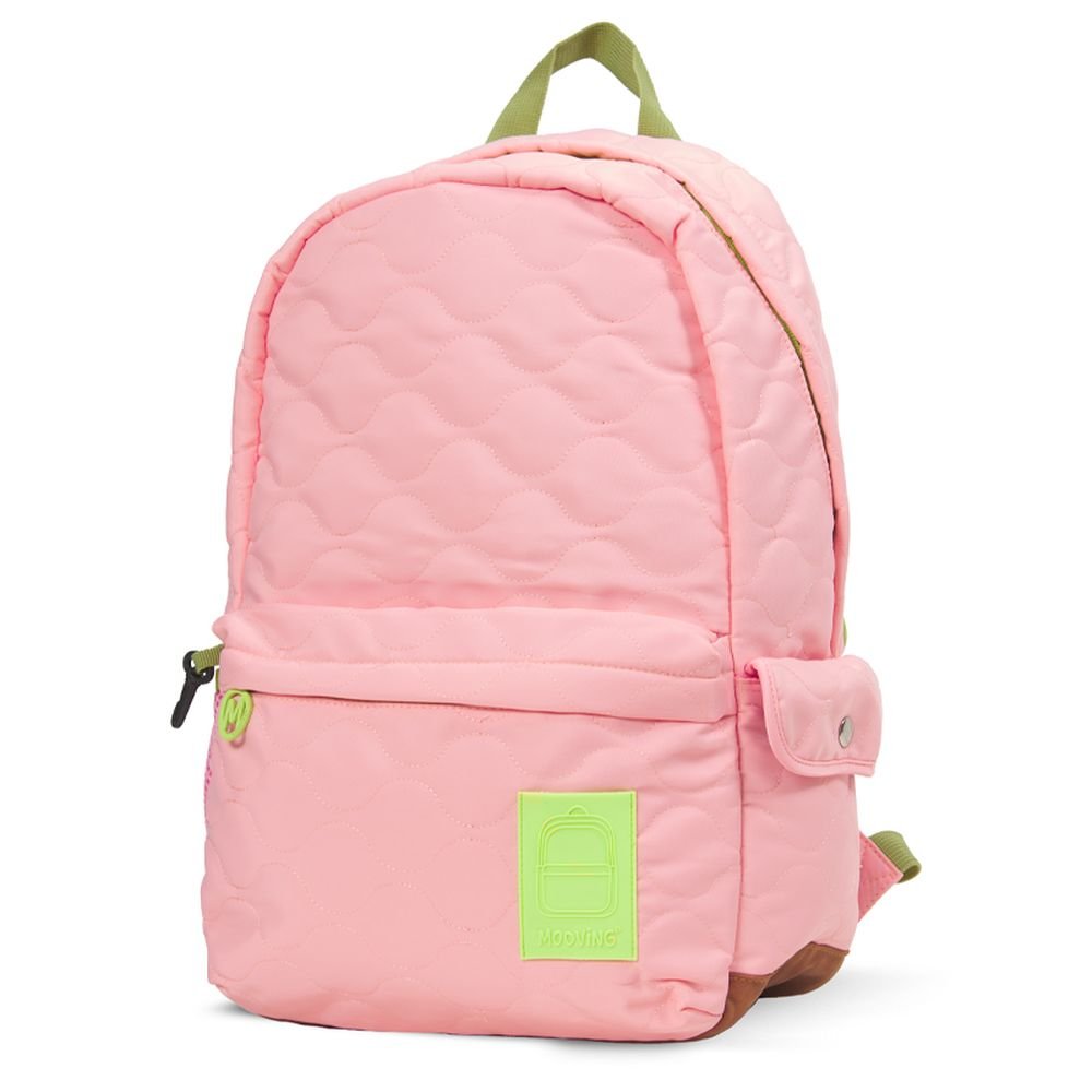 Mochila escolar rosa pastel Baires Mooving Paper 44x30