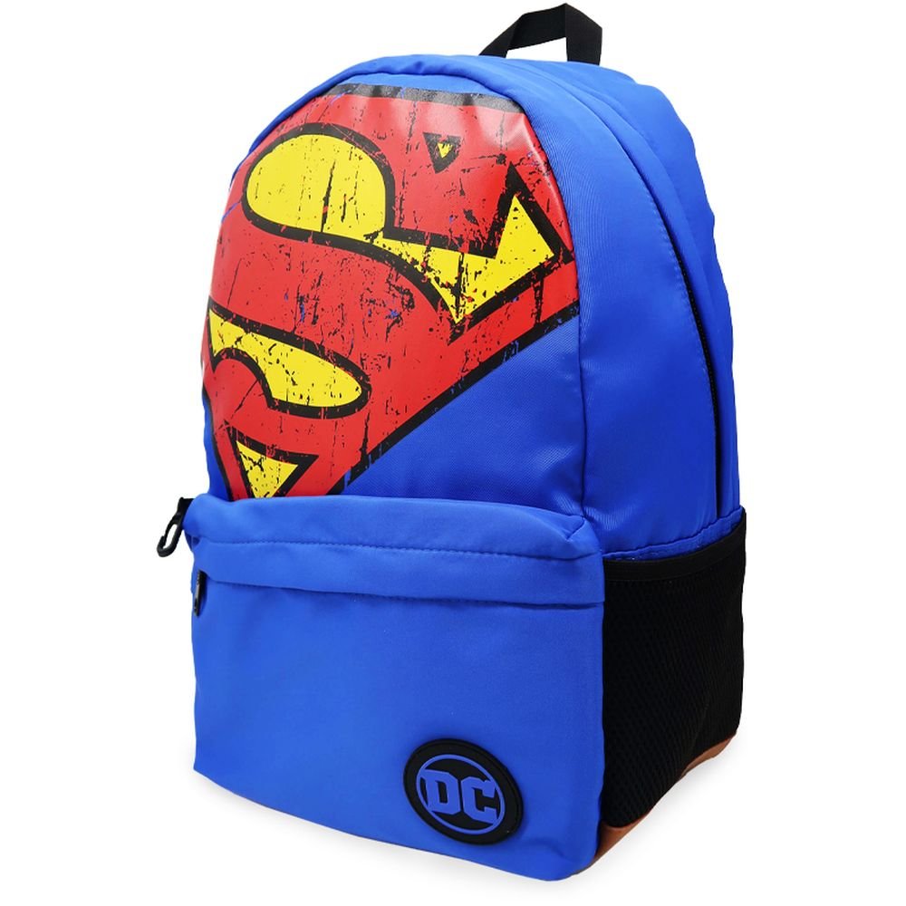 Mochila Escolar Superman Azul 44x30 Marca Mooving Paper