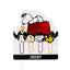 Set 4 Clips Amigos de Snoopy Mooving Paper EU