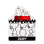 Set de 6 Clips Forma Snoopy Marca Mooving Paper