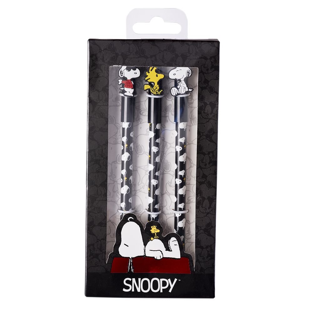 Set 3 Bolígrafos Snoopy Marca Mooving Paper EU S.L Imagen principal del producto