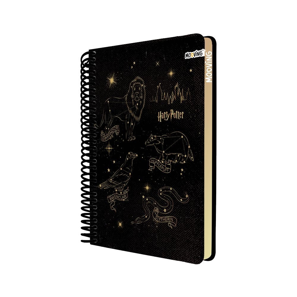 Cuaderno Anillas A4 96H Cuadro 80 g Harry Potter Surt MOOVING PAPER