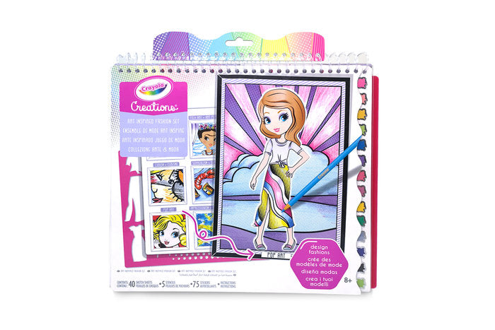 CREATIONS ALBUM ARTE Y MODA | CRAYOLA | 1 UNIDAD | 7879092620044 Imagen principal del producto