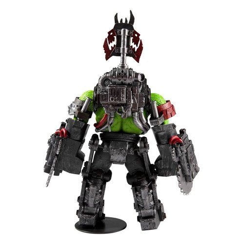 ⚙️ FIGURA MCFARLANE TOYS - WARHAMMER 40K ORK MEGANOB CON SIERRA Imagen secundaria del producto